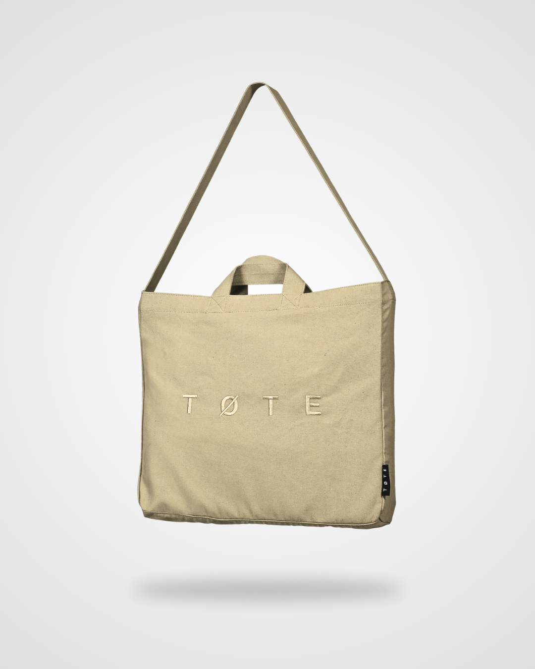 Beige TØTE Bag | Stitched