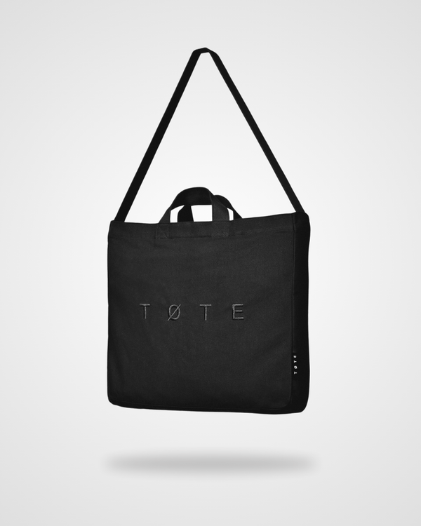 Sort TØTE Taske | Syet
