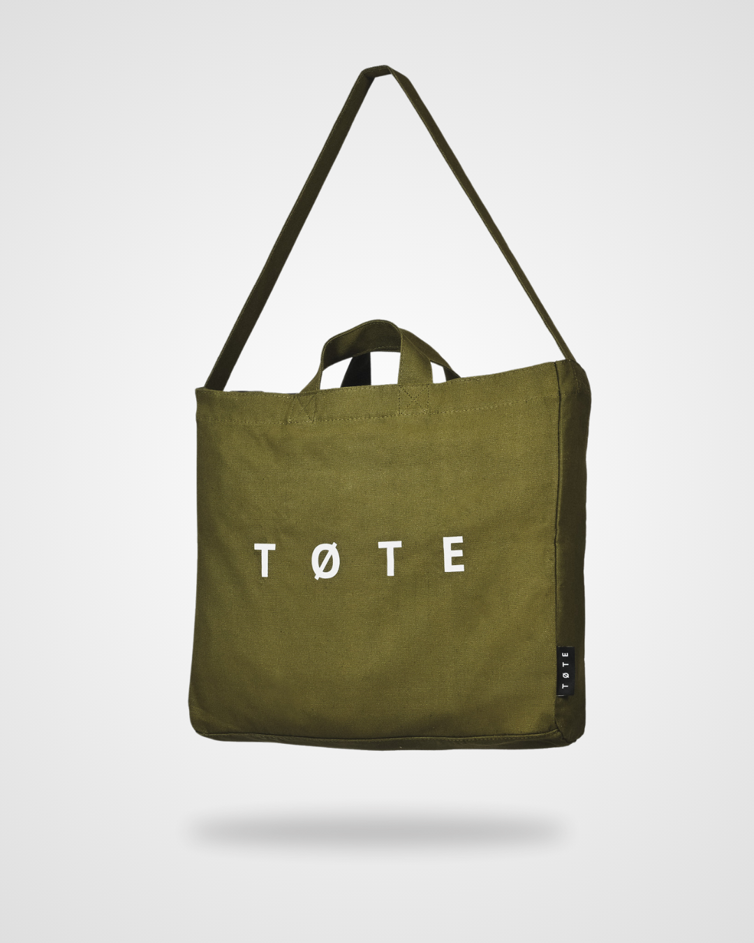 Khaki Groene TØTE-tas