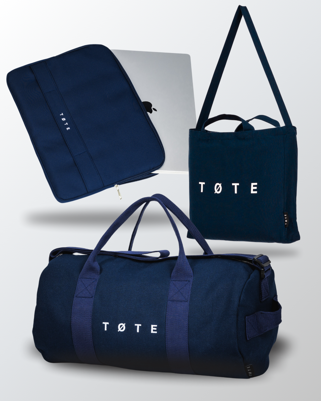 TØTE Pack de 3 Personalizado (con Duffel)