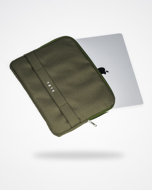 Khaki Green Laptop Sleeve