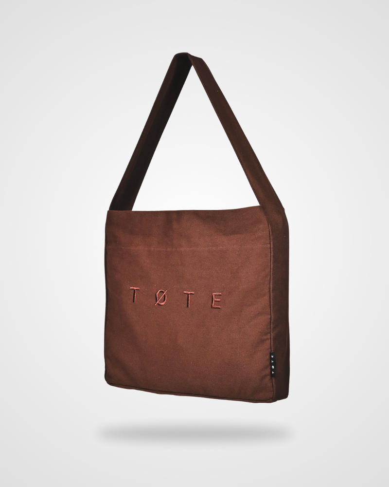 Wide-Strap TØTE Bag | Brown