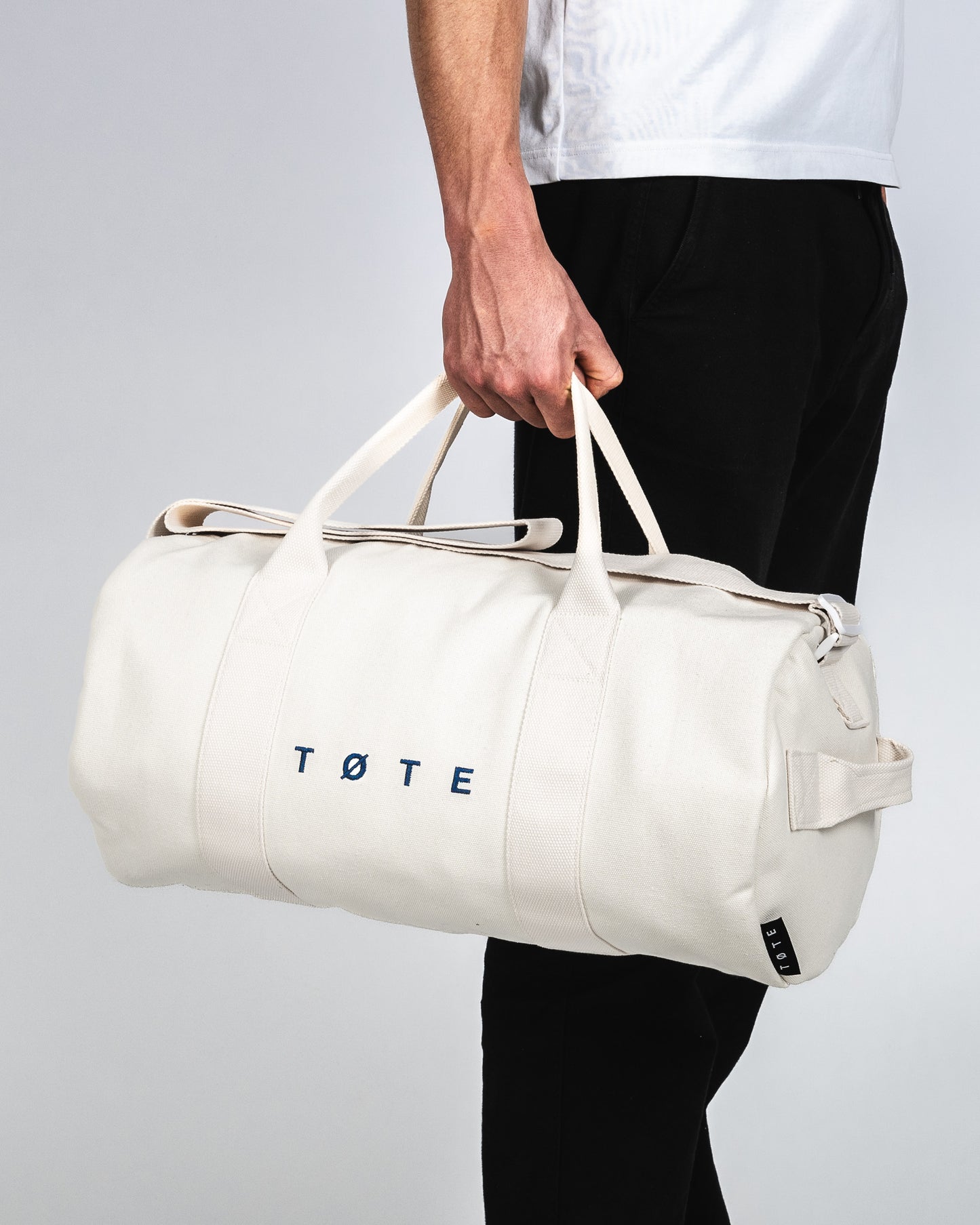 Off White Duffel Bag