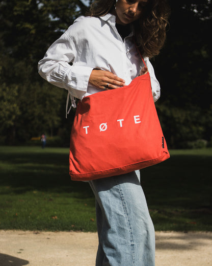 Washed Orange TØTE Bag