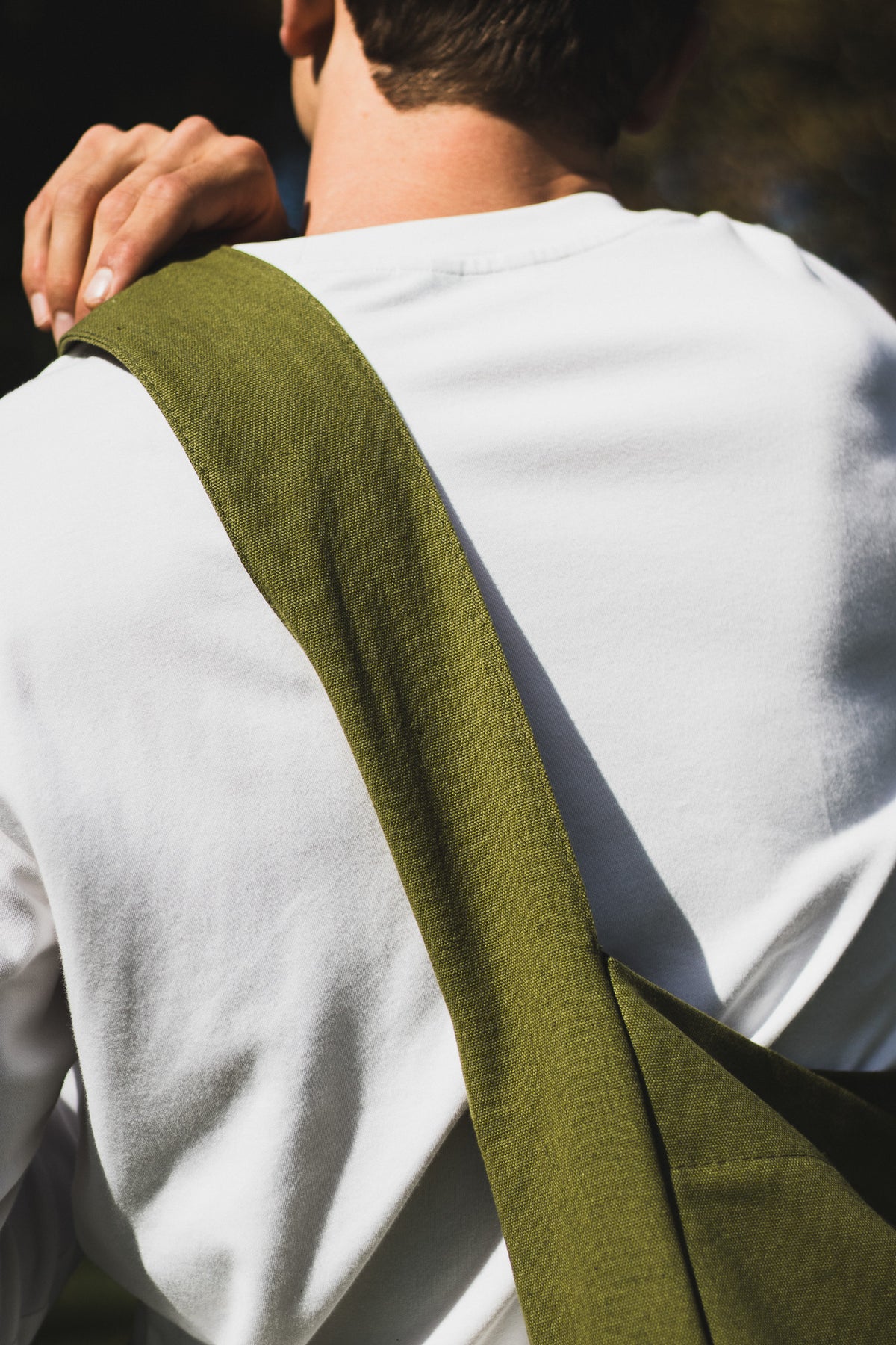 Wide-Strap TØTE Bag | Verde kaki