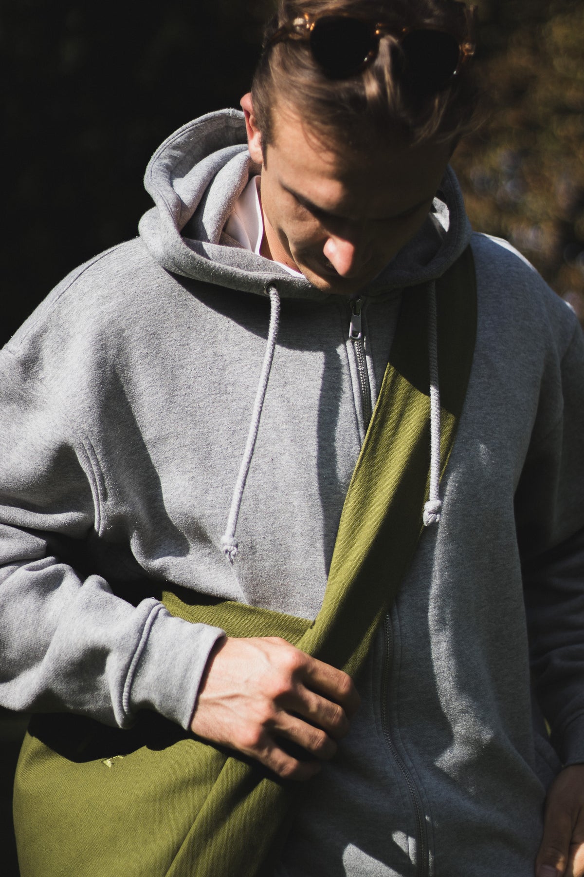Wide-Strap TØTE Bag | Verde kaki