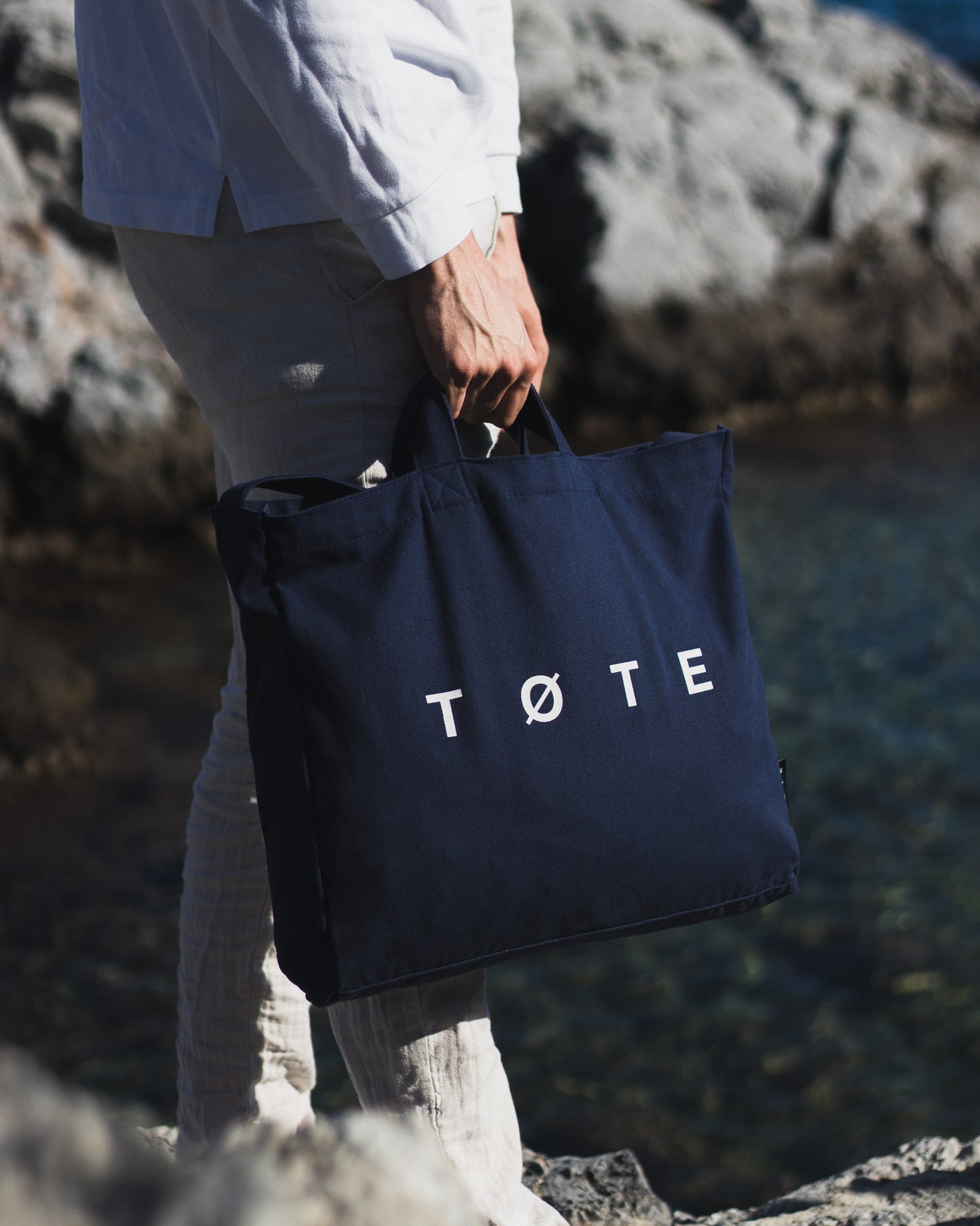 Navy Blue TØTE Bag