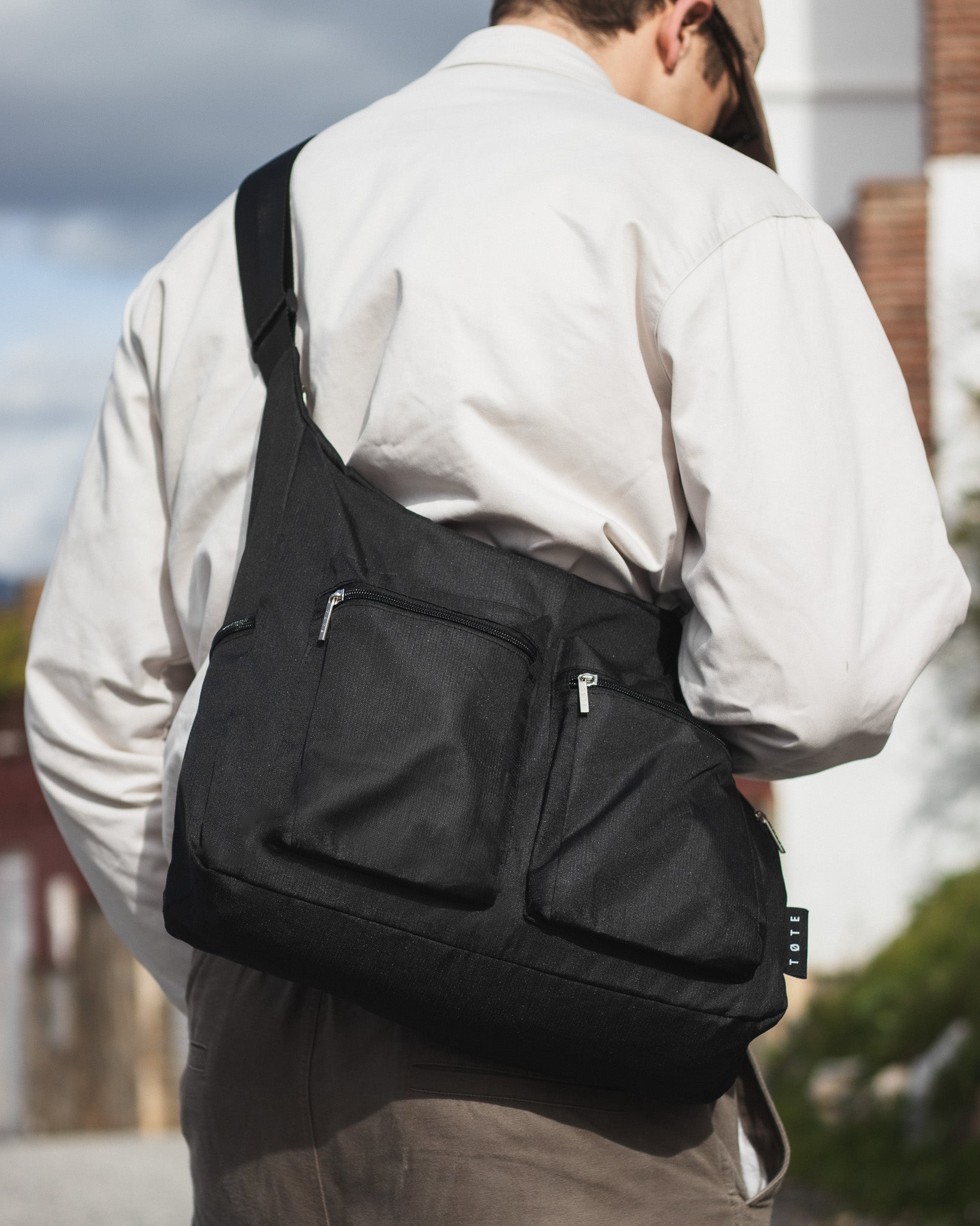 Zipper Bag | Black – TØTE