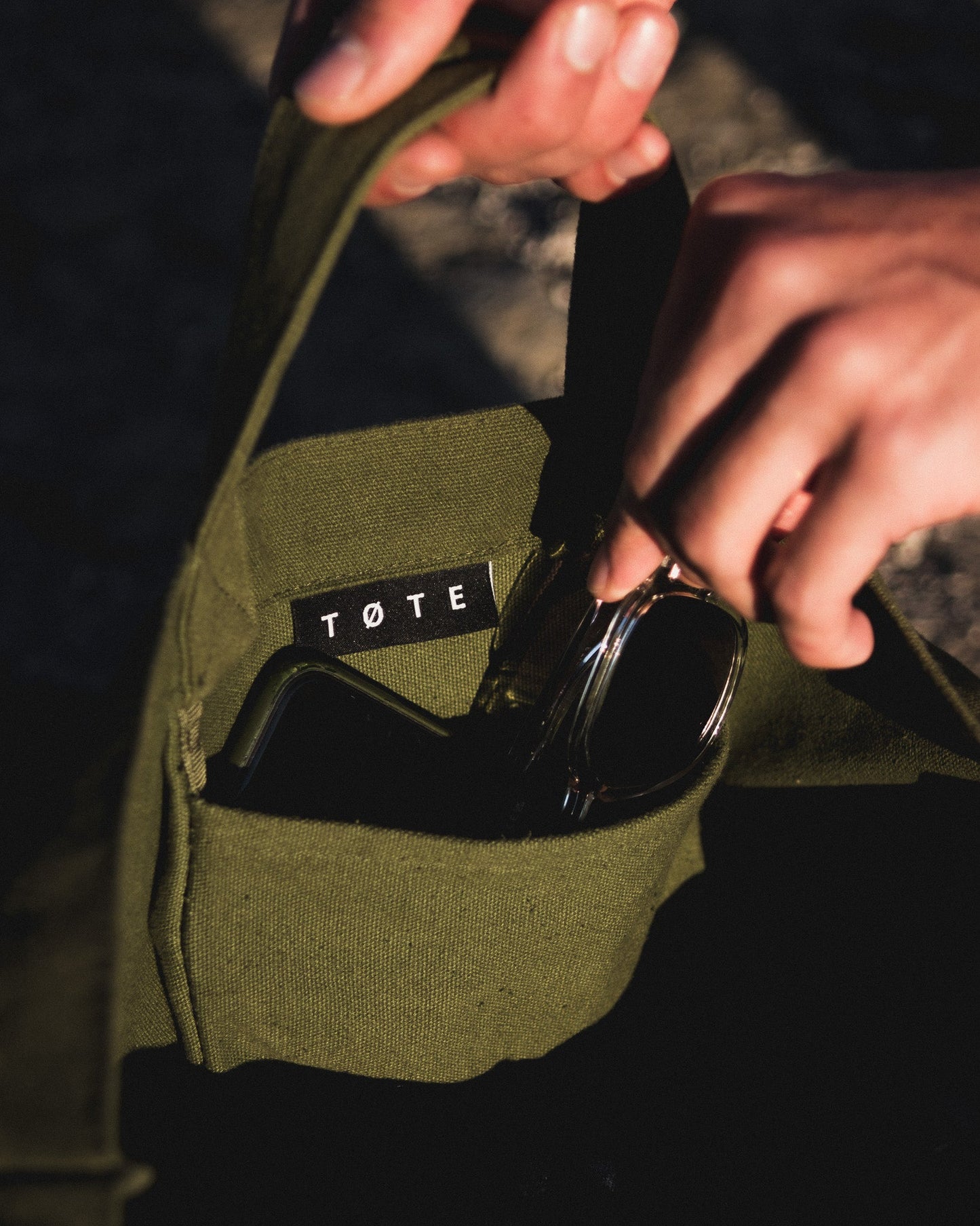 Khaki Green TØTE Bag-tote bag-TØTE