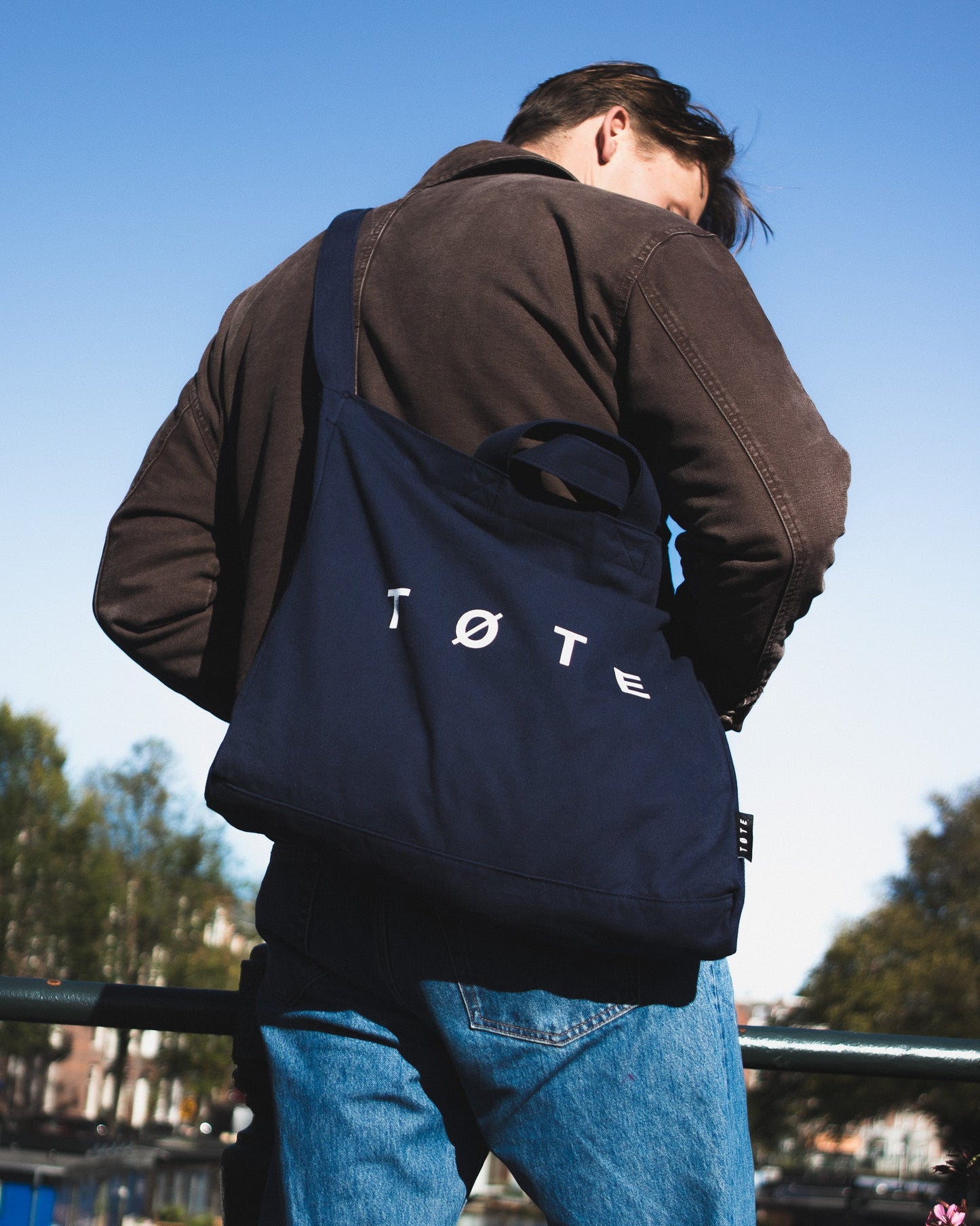 Navy Blue TØTE Bag-tote bag-TØTE