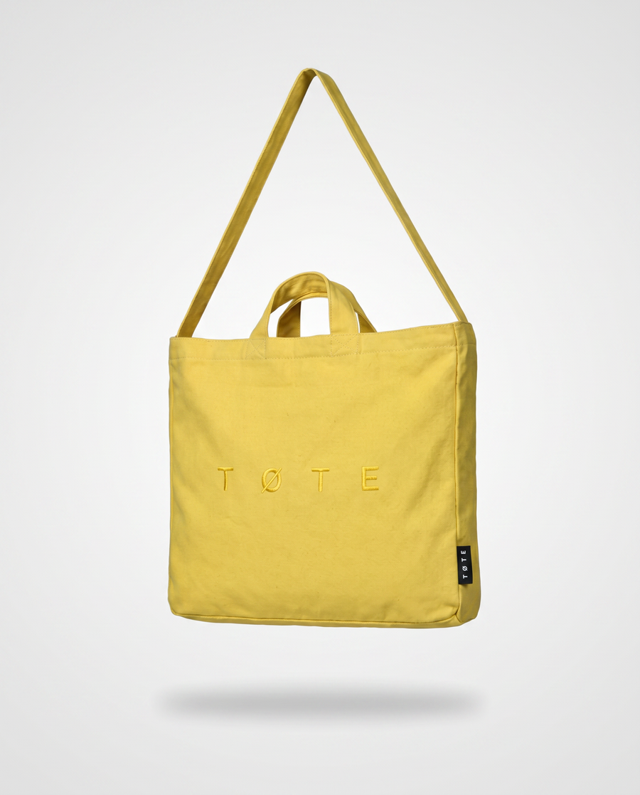 Yellow TØTE Bag | Stitched