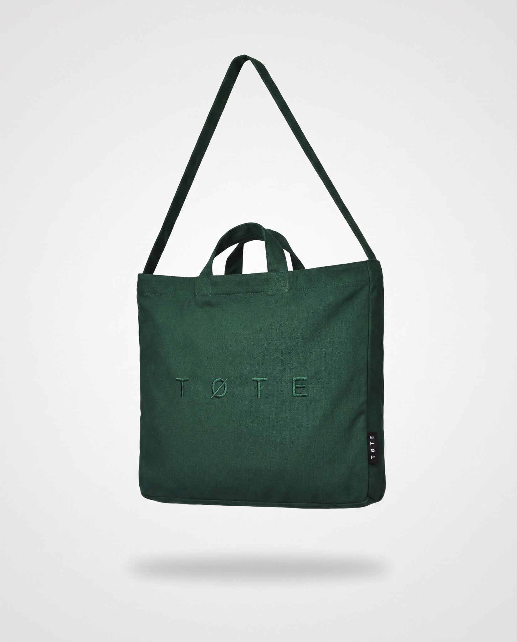 Mørkegrøn TØTE Taske | Syet