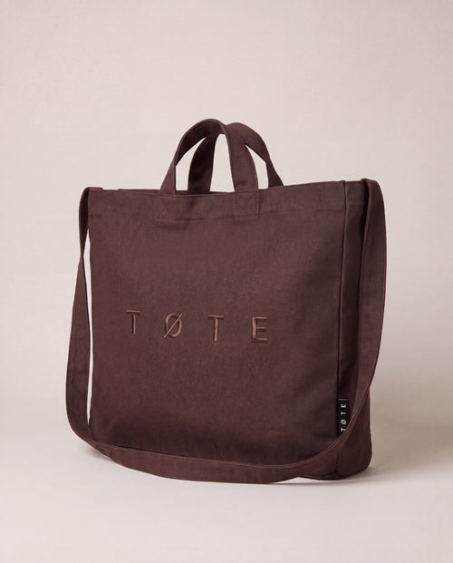 Brown TØTE Bag | Stitched